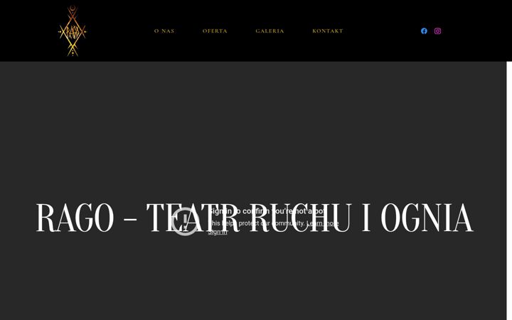 Captură de ecran a rago-show.com