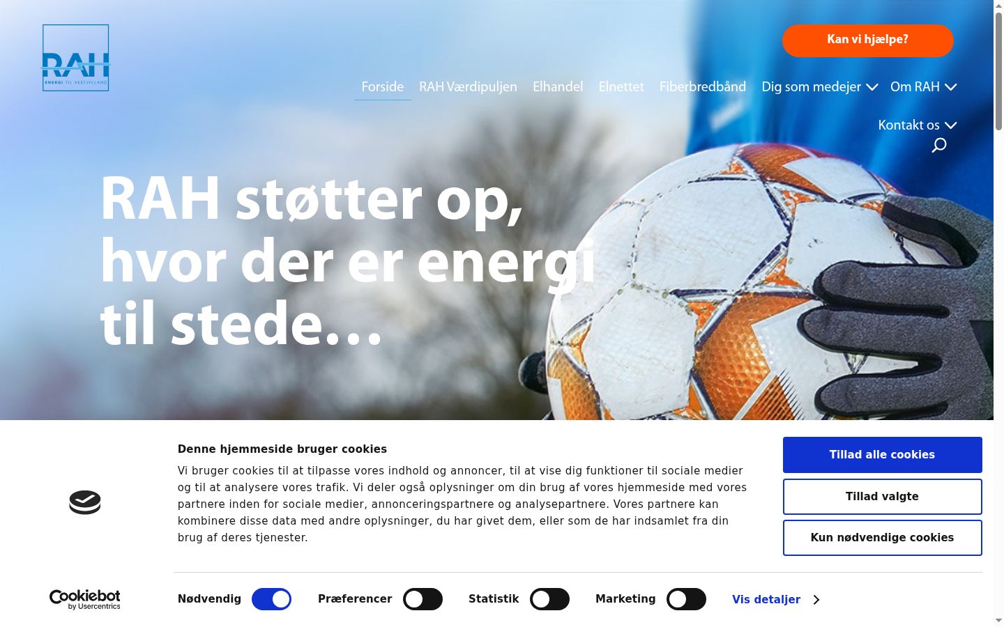 Screenshot tal-banner tal-kunsens muri qabel kwalunkwe interazzjoni