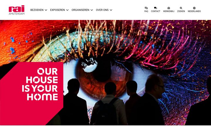 Screenshot of rai.nl