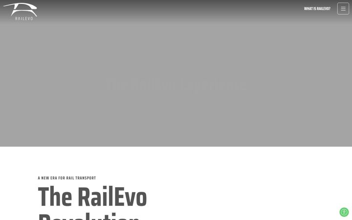 Screenshot of railevo.com