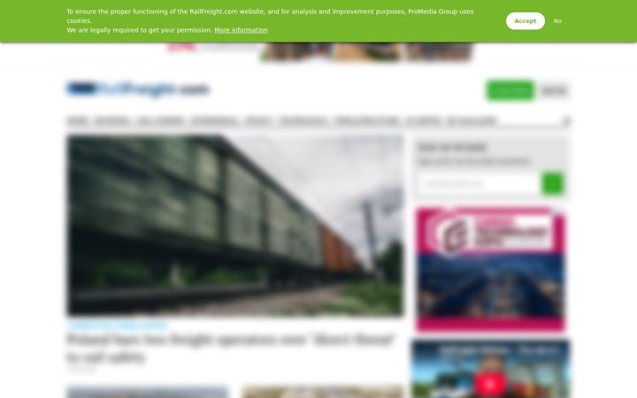 Screenshot of railfreight.com