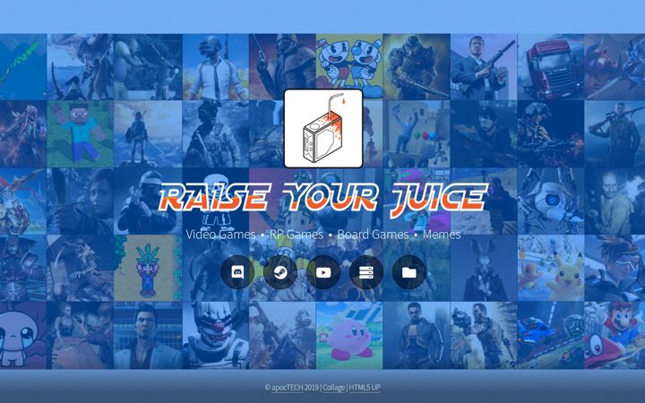 Screenshot of raiseyourjuice.com