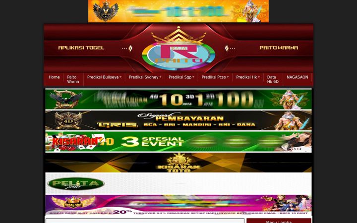 Screenshot of rajapaito3.com