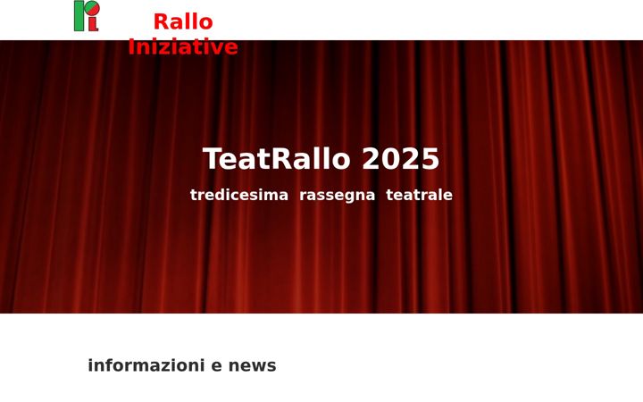 Screenshot van ralloiniziative.it