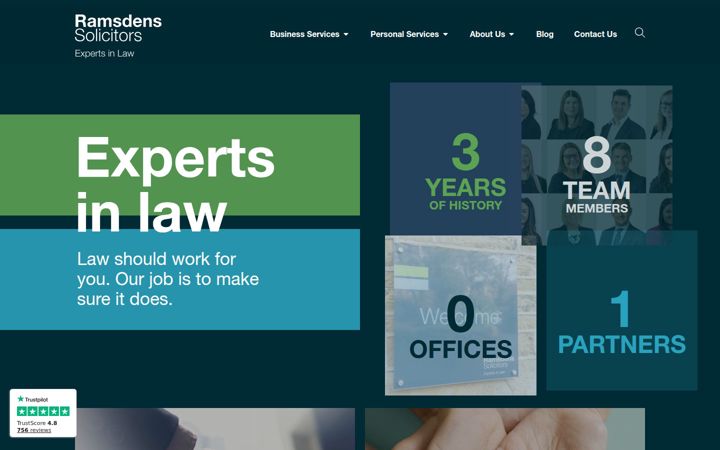 Screenshot di ramsdens.co.uk