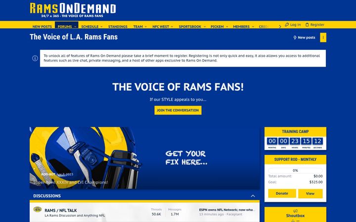 Screenshot of ramsondemand.com