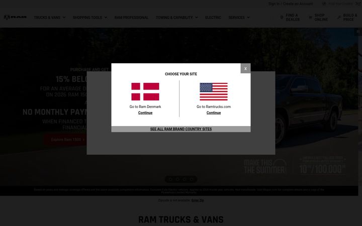 Képernyőkép: ramtrucks.com