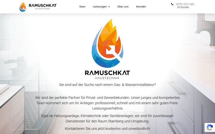 Screenshot von ramuschkat-haustechnik.de