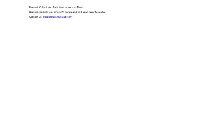 Screenshot of ramusiapp.com
