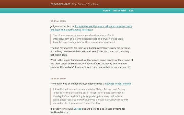 Screenshot of ranchero.com