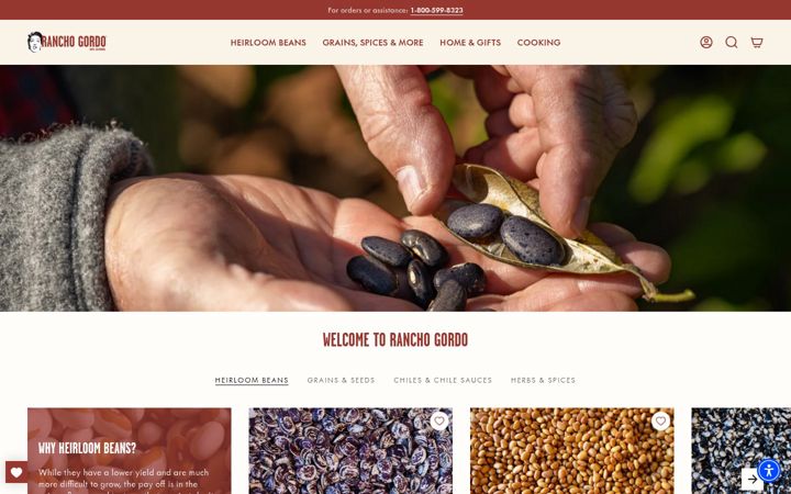 Screenshot of ranchogordo.com