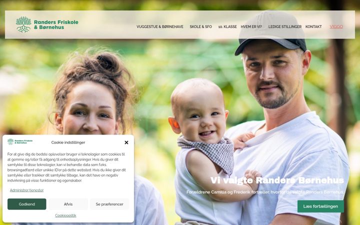 Snímek obrazovky randersfb.dk