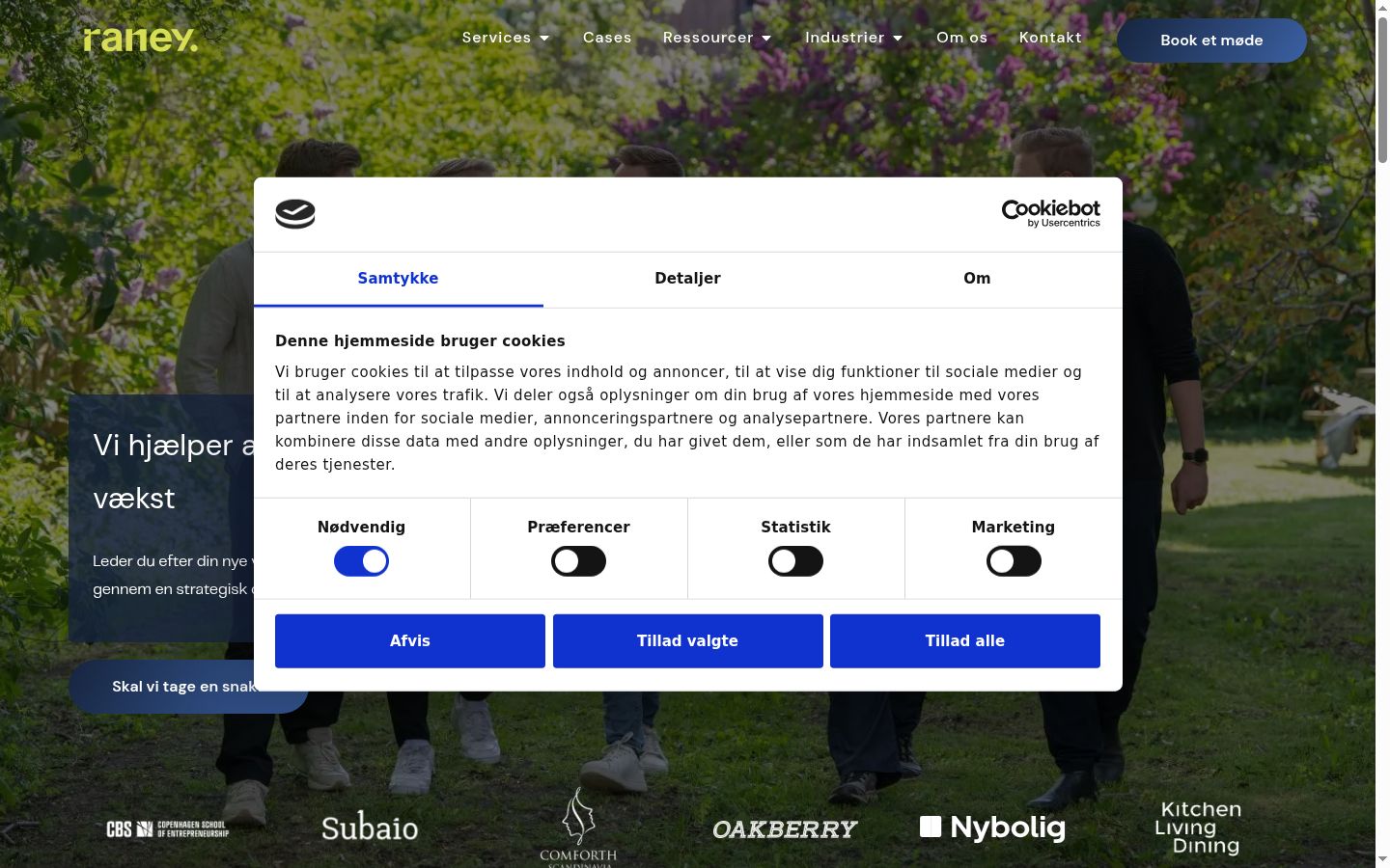 Snímka obrazovky banera súhlasu zobrazeného pred akoukoľvek interakciou