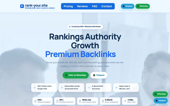 Screenshot of rank-your.site