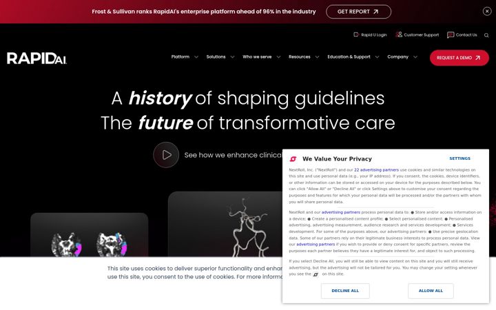 Screenshot of rapidai.com