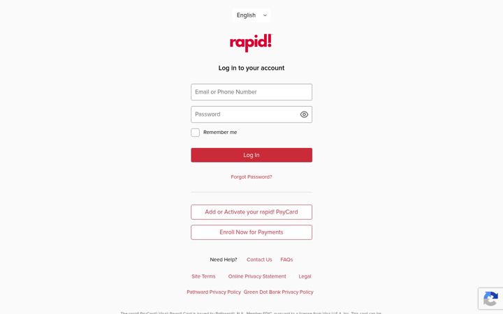 Ekrano kopija rapidfs.com