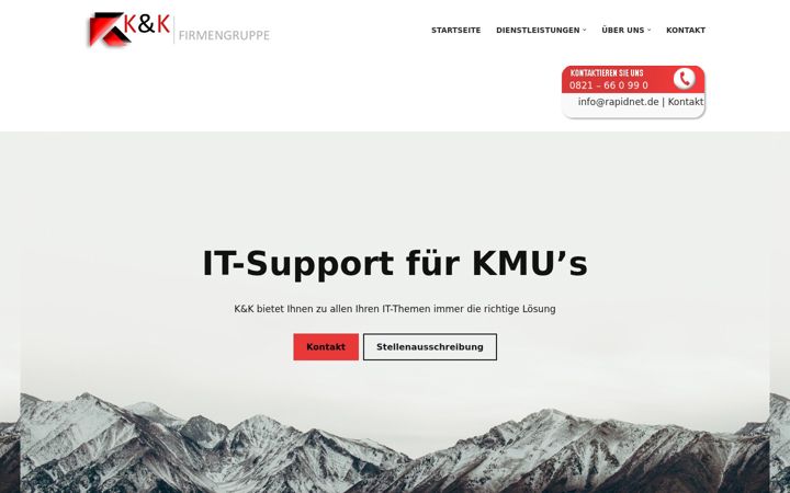 Screenshot of rapidnet.de