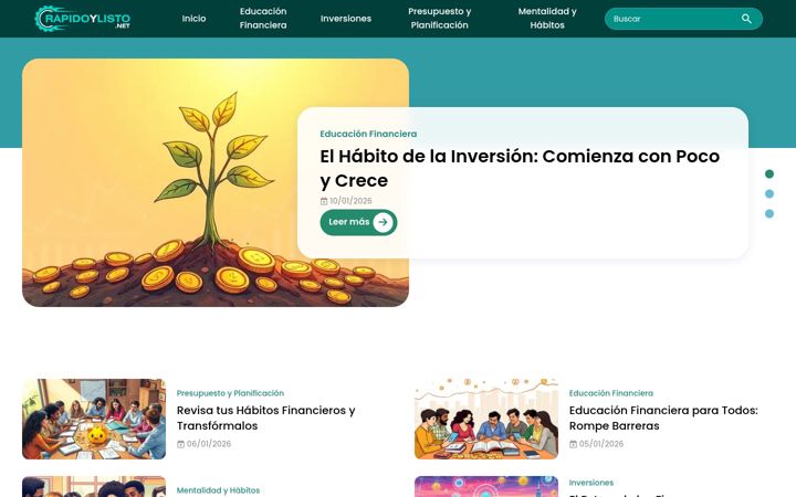 Screenshot ta' rapidoylisto.net