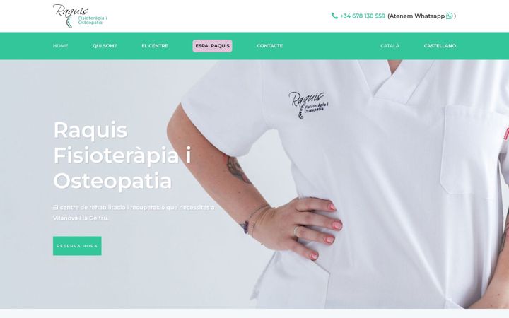 Screenshot of raquisvilanova.cat