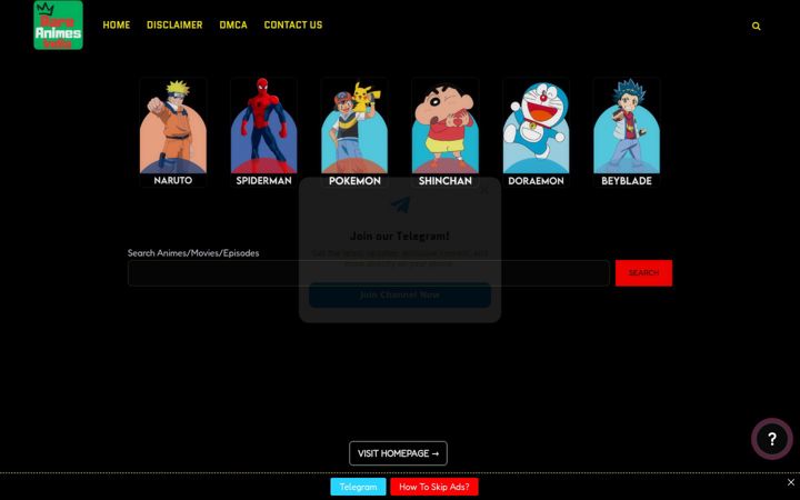 Screenshot of rareanimes.pro