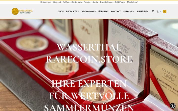 Screenshot του rarecoin.store