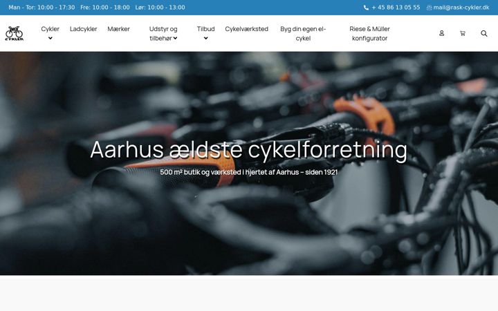 Skjermbilde av rask-cykler.dk