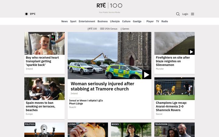 Screenshot of rasset.ie