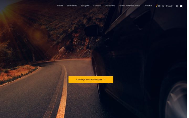 Screenshot of rastrek.com.br