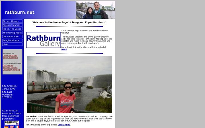Screenshot of rathburn.net