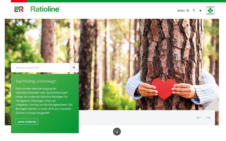 Screenshot of ratioline.de