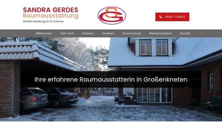 Screenshot van raumausstatter-grossenkneten.de