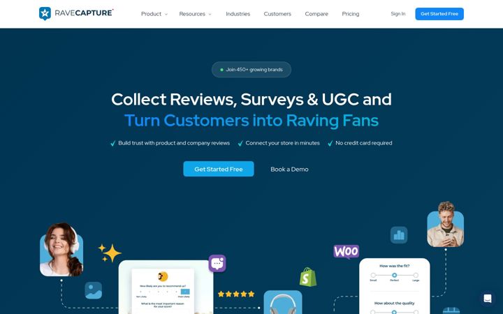 Screenshot of ravecapture.com