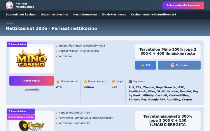 Screenshot of ravintolahanuman.fi