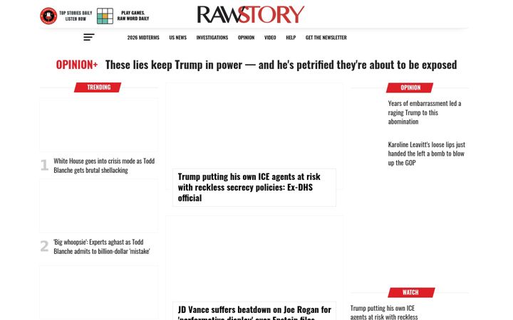 Screenshot di rawstory.com
