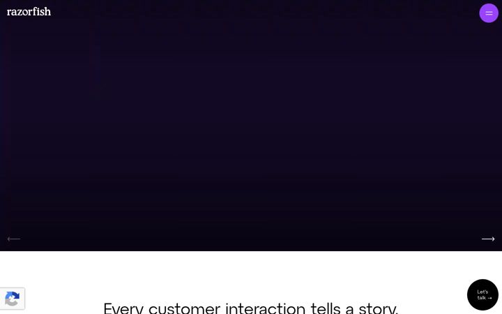 Screenshot of razorfish.com