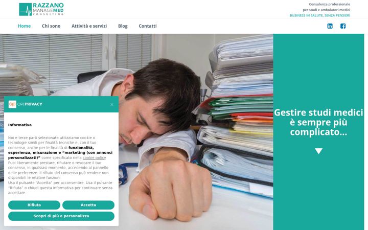 Zrzut ekranu razzanomanagemed.com