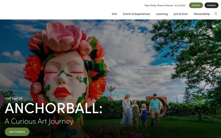 Screenshot of rbg.ca