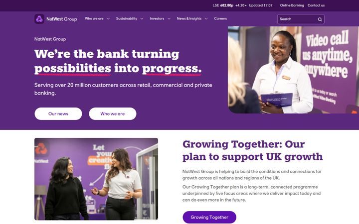 Screenshot of rbs.com