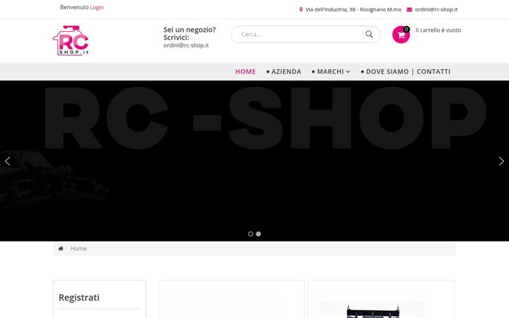 Skjermbilde av rc-shop.it
