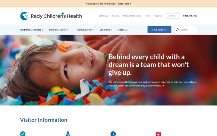 Screenshot ta' rchsd.org