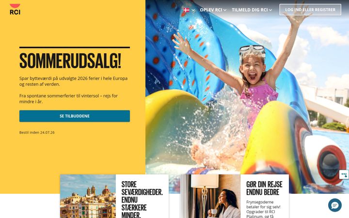 Screenshot stránky rci.com