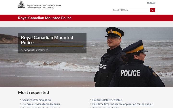 Screenshot of rcmp-grc.gc.ca