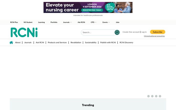 Screenshot of rcni.com