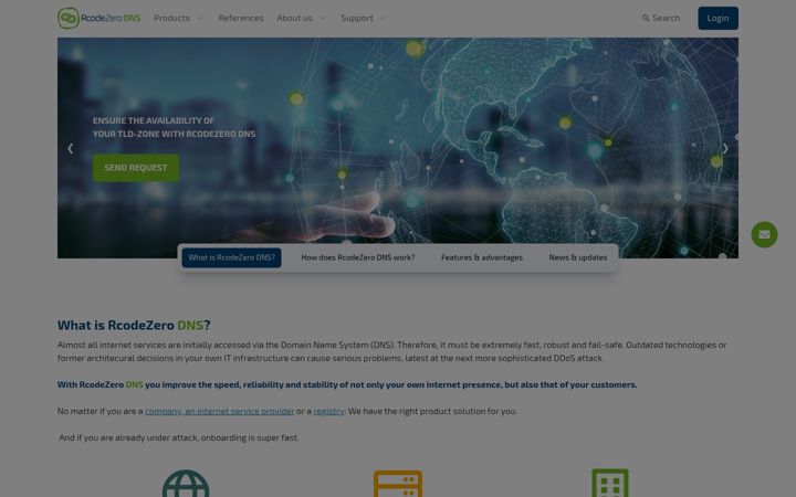 Capture d'écran de rcode0.net