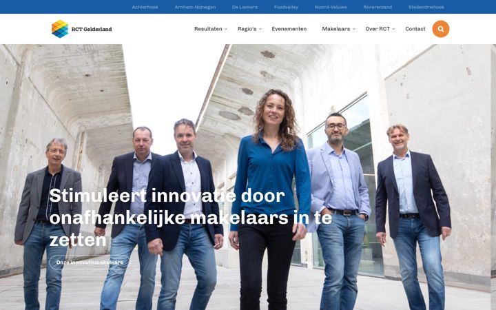 Zrzut ekranu rctgelderland.nl