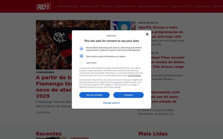 Screenshot of rd1.com.br
