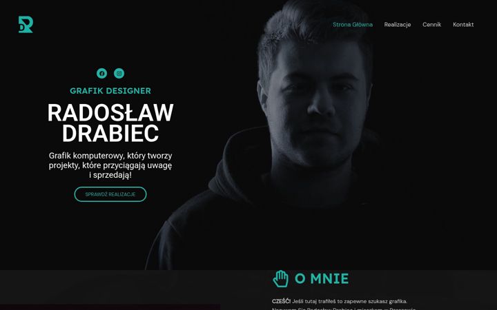 Skärmbild av rddesign.pl