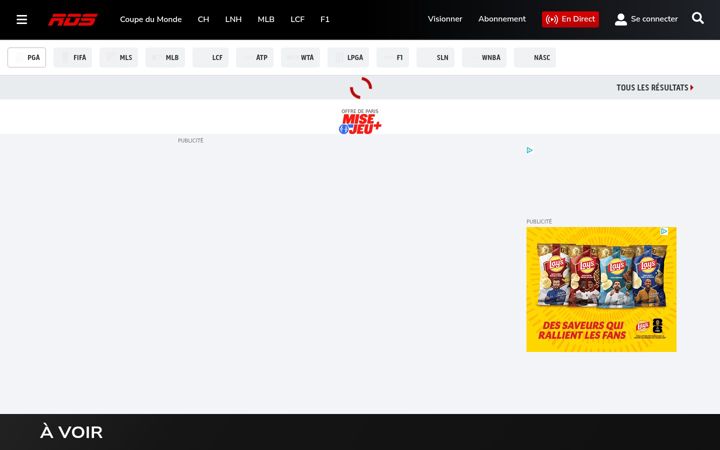 Captura de pantalla de rds.ca