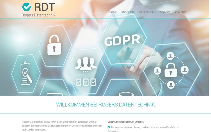 Ekrano kopija rdt-rogers-datentechnik.de