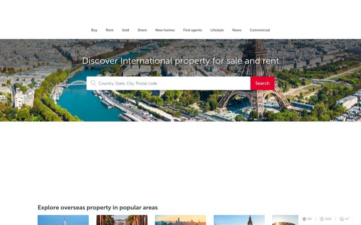 Screenshot of rea.global